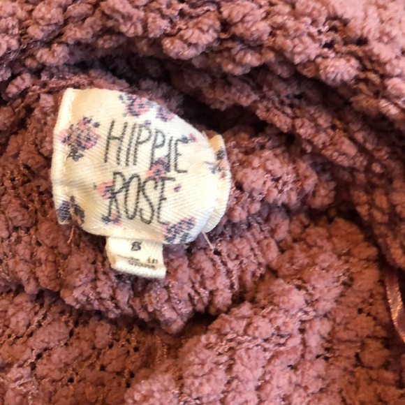 Hippie Rose, women’s small, oversized mauve, Cowl neck sweater - Picture 4 of 4